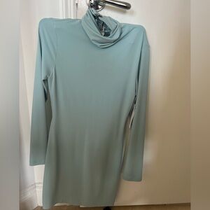 Alice and Olivia blue mini dress